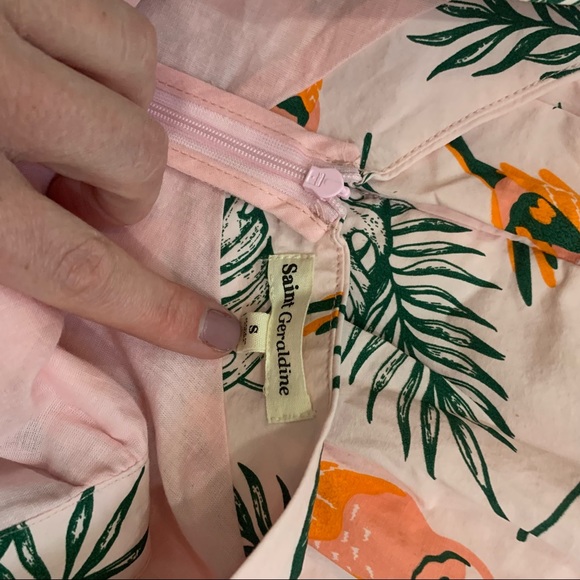 Retro Inspired Tropical Birds Dress - Picture 6 of 8